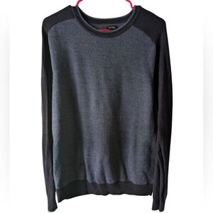 Apt.9 Men's Black and Blue Sweater XL